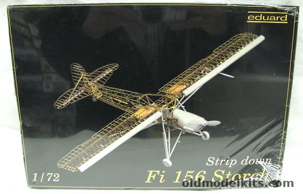 Eduard 1/72 Strip Down Fi-156 Storch, 7008 plastic model kit